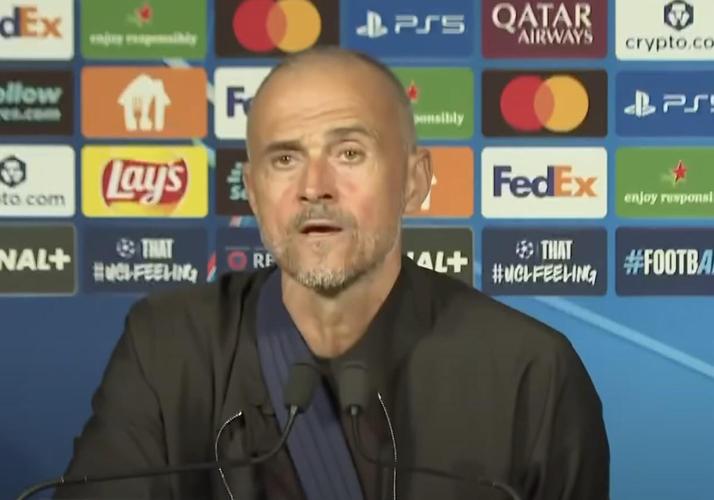 恩里克：球队踢得非常糟糕不配获胜，希望杜埃的情况不是太严重