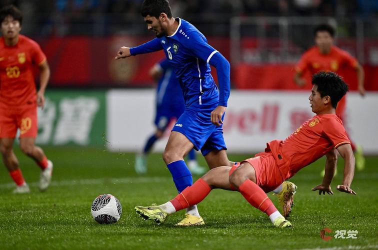 熊猫杯国际足球锦标赛，中国U22男足0-0战平乌兹别克斯坦U-22男足